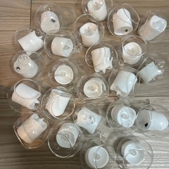 23個セット　ガラスドーム入りLEDキャンドル　結婚式の画像