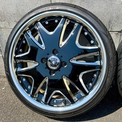 クラブリネア クリムソン CLUB LINEA CRIMSON CL27 ヨコハマ YOKOHAMA S.drive 25年 9.9分山 165/40/17 5.5J +45 極上美品です！の画像