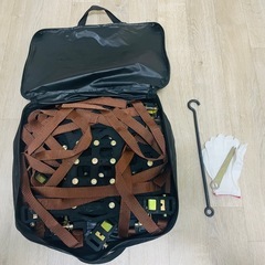 【未使用品】タイヤチェーン 非金属 ジャッキ不要 165-245mmの画像