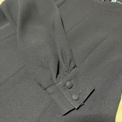 無料 ブラックフォーマル　ワンピース　9号の画像