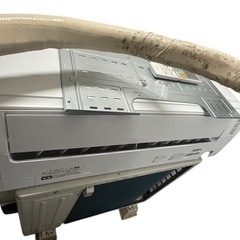 ワレあり　YAMADA YHA-S25M-W ヤマダ電機オリジナル RIAIR おもに8畳用 2022年製　リモコン有りの画像