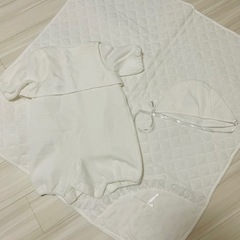 セレモニードレス　退院着＋おくるみの画像