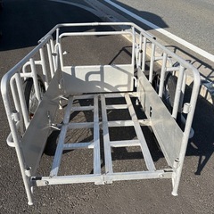 ⭐︎中古品 折りたたみリアカー 荷台サイズ:1150x770x570mm ⭐︎の画像