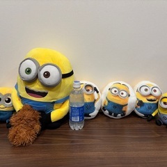 ミニオン ぬいぐるみ 6点セットの画像