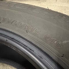 BSセカンドブランド セイバーリング 195/65R15 4本 夏タイヤ中古 2023年製 プリウスノアヴォクシーオーリスセレナなどにの画像