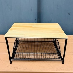 新品 キッチン 収納ラック 食卓 
引き出し 卓上 調味料収納 コーヒー パン ブレッドケースの画像