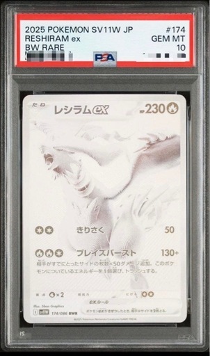 レシラムex 
BWR PSA10