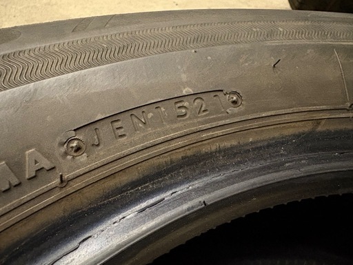 BS Ecopia NH100 205/65R16 4本 夏タイヤ中古 2021年製 8分山 アルファードティアナマークXなどに