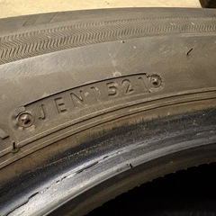 BS Ecopia NH100 205/65R16 4本 夏タイヤ中古 2021年製 8分山 アルファードティアナマークXなどにの画像