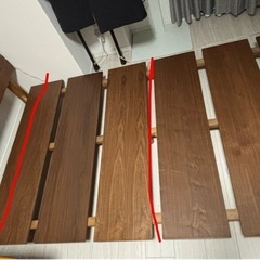 セミダブル　ベッドフレーム　ニトリの画像