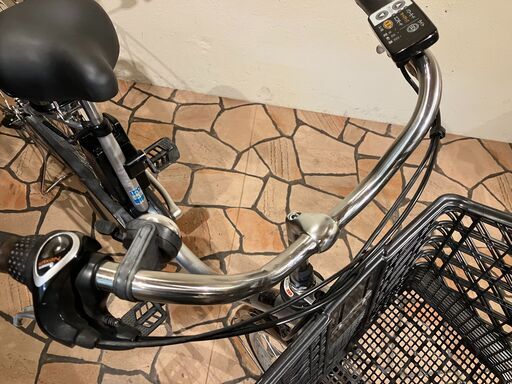 【整備済】電動自転車 パナソニック ビビSX 2020年 シルバー【カゴ/タイヤ新品】EV-0000009