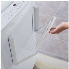洗濯機横マグネット折り畳み棚 タワー の画像