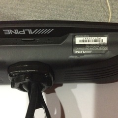 アルパインインナーミラードライブレコーダー搭載の画像