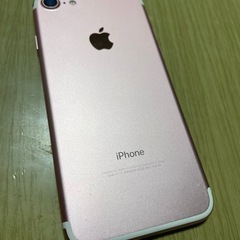 iPhone7、ピンクホワイト、32GBの画像