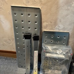 広島市中区　ステップエイト　STEP8 変形　はしご脚立　プレート、SE-2AMO　ステップ付き の画像