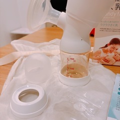 【美品】ピジョン さく乳器 電動HandyFit+の画像