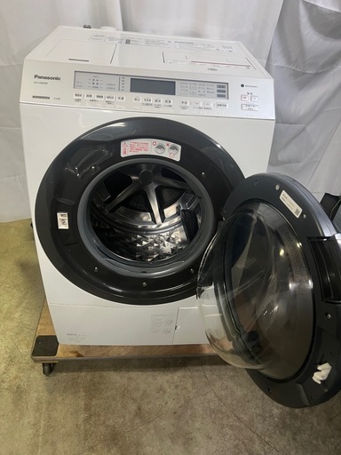 【成約済み】【12ヶ月保証】【分解洗浄】Panasonic洗濯機 NA-VX800BR 2021洗濯11kg
