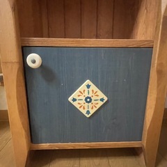 電話台・キャビネット　高さ93cm　無料の画像