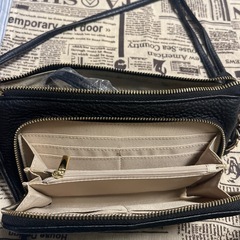 本革　お財布ショルダーの画像