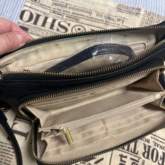 本革　お財布ショルダーの画像