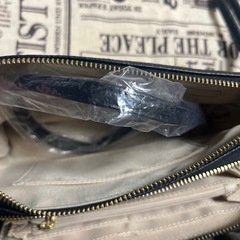 本革　お財布ショルダーの画像