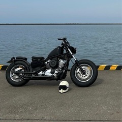 ドラッグスター400 ボバー 車検対応 低走行1万km ガレージ保管 ノーマルパーツ多数の画像