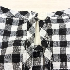 SHEIN シーイン ノースリーブ チュニック カット チェック 80cmの画像