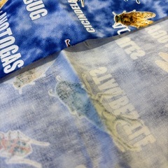 昆虫柄生地(約99cm×81.5cm+40.5cm×31.5cm)の画像