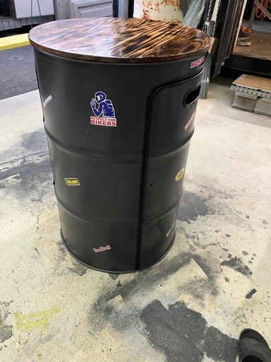 ドラム缶テーブルセット