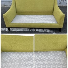 【お値下げOK】HUKLA / フクラ CARO 2P Sofa カーロ P717 ファブリックの画像
