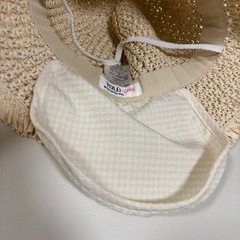 POLO Baby 麦わら帽子 ベビー用 夏 帽子 日よけの画像