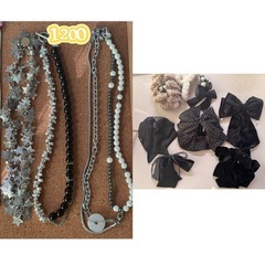 ピアス、指輪、ネックレスの画像