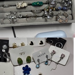 ピアス、指輪、ネックレスの画像