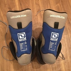 紐がほどけにくい25ｃｍDeeluxeスノーボードシューズですの画像