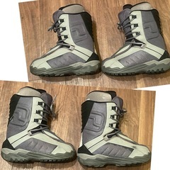 紐がほどけにくい25ｃｍDeeluxeスノーボードシューズですの画像
