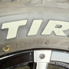 ジムニータイヤホイールセット　バリ溝の画像