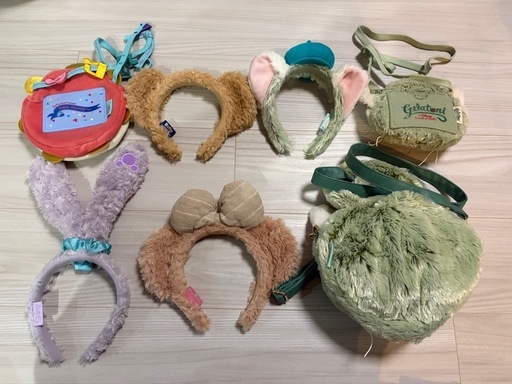 ディズニー　ダッフィーアンドフレンズ　カチューシャ　ショルダー
