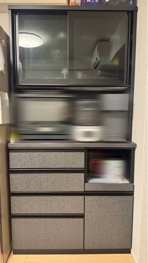 超美品 ニトリ　リガーレ キッチンボード