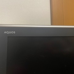 【お譲りします(映りません)】SHARP／AQUOSの画像