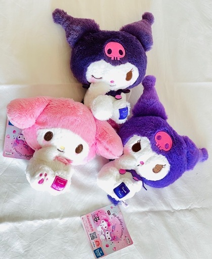 【全種コンプセット♡❤︎未使用】マイメロディ・クロミ かまってぬいぐるみ〜サンリオ　マイメロディ・クロミ〜　#3月