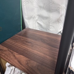 木製風ハンガーラック 幅107cm 高さ153cm 収納ラック 美品の画像