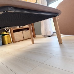 コタツ　楕円　無印良品の画像