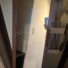 
全身鏡・姿見（ヒビあり、使用に支障なし）の画像