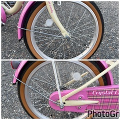 お薦め品‼️子ども(女の子)用自転車18インチ サギサカの画像
