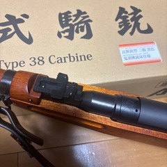 タナカワークス 三八式騎兵銃 鬼胡桃銃床仕様 ver2 ブラックの画像