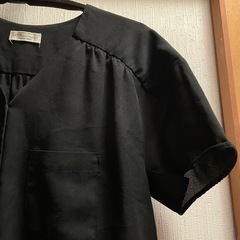 earth music&ecology 黒ワンピースの画像