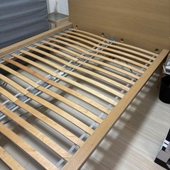 IKEAベッドフレーム　ダブル
の画像