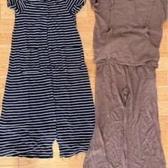 授乳服9点セット☆マタニティウェア★授乳服パジャマ部屋着セット☆授乳口付きM〜Lサイズの画像