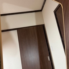 引越し処分！大型★全身鏡★姿見★ウォールミラー★スタンドミラー★3月いっぱいの画像