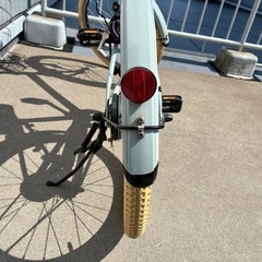 キッズ　自転車　ブリヂストン　ビッケｊ　22インチ　ブルーグレーの画像